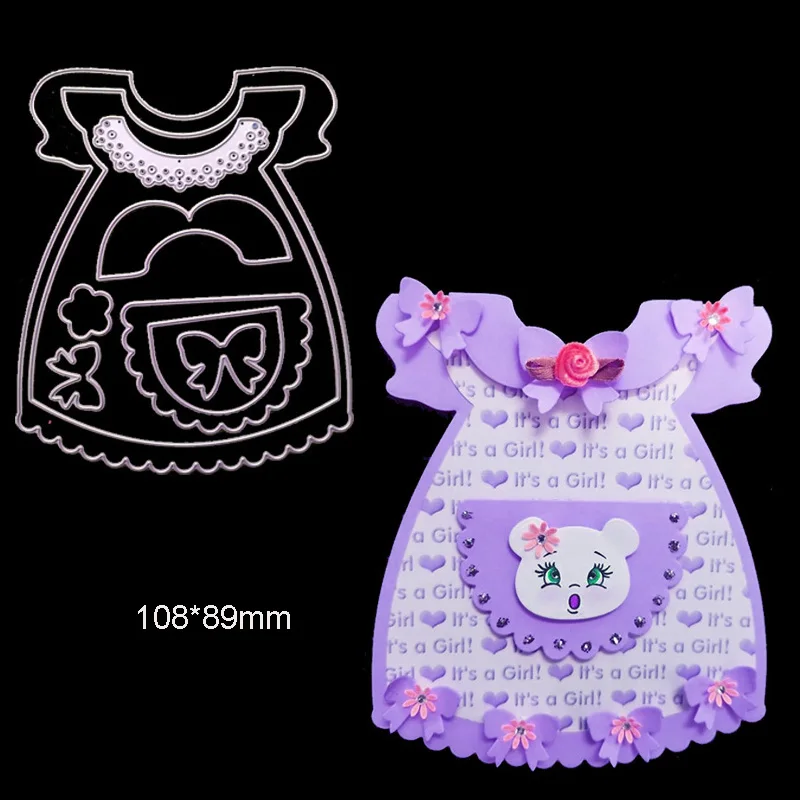 Butterfly Bow Dress Metal Cutting Dies Stencil for DIY Scrapbooking Photo Album Embossing Paper Cards Crafts Diecuts Cutter Die
Butterfly Bow Dress Metal Cutting Dies Stencil for DIY Scrapbooking Photo Album Embossing Paper Cards Crafts Diecuts Cutter Die