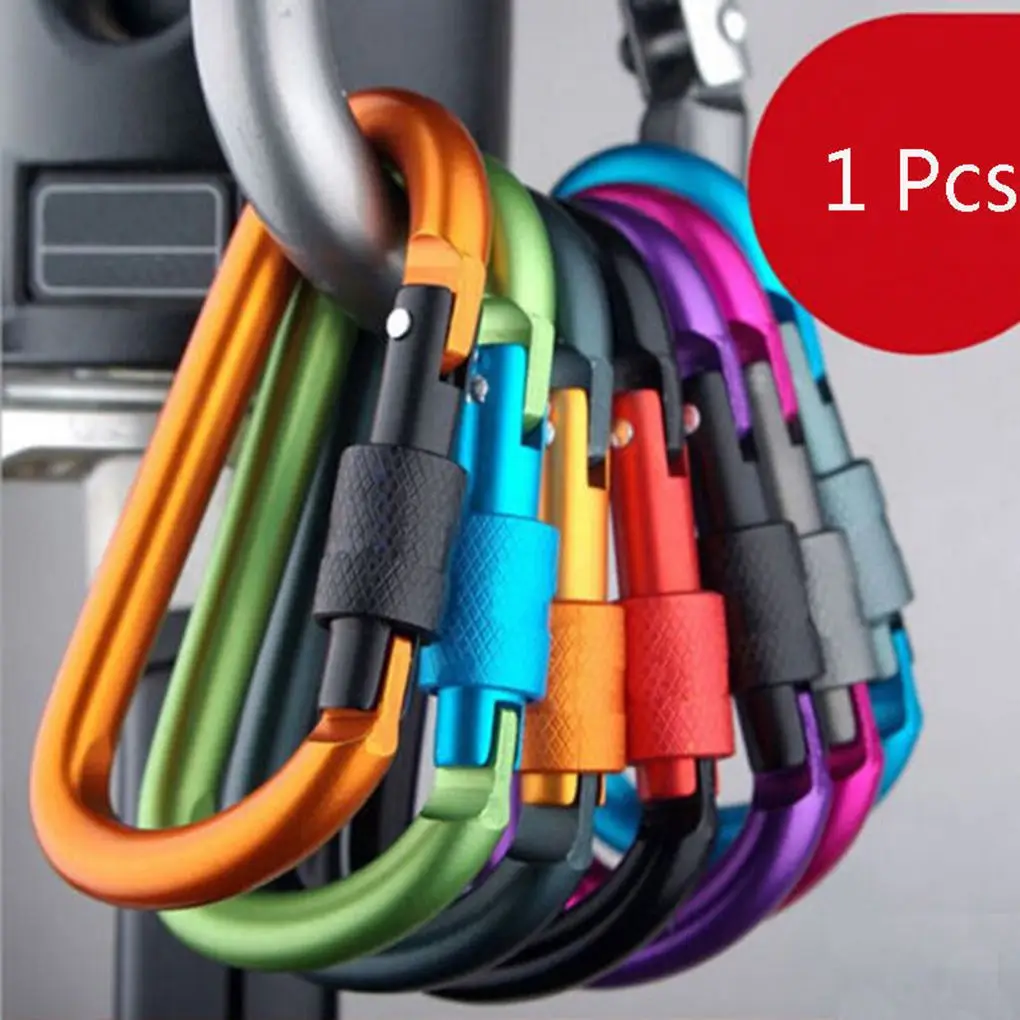 1pcs Aluminum Alloy D Big Nut Buckle High Strength Carabiner Key Chain Clip Outdoor Camping Hiking D-Ring
1pcs Aluminum Alloy D Big Nut Buckle High Strength Carabiner Key Chain Clip Outdoor Camping Hiking D-Ring