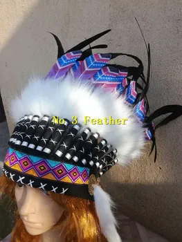21 inch high feather Headdress feather hat feather headpiece costume party supply
21 inch high feather Headdress feather hat feather headpiece costume party supply