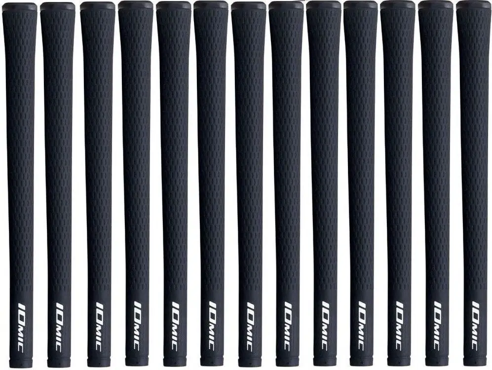 New 13Pcs/Lot IOMIC STICKY 2.3 Black Color Golf Grips Universal Rubber/TPE Golf Grips
New 13Pcs/Lot IOMIC STICKY 2.3 Black Color Golf Grips Universal Rubber/TPE Golf Grips