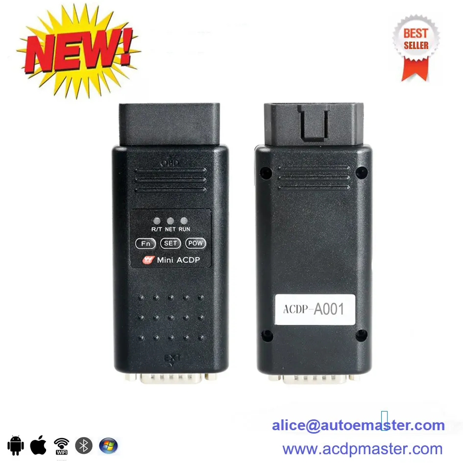 Yanhua Mini ACDP Programming Master Support CAS, FEM,BDC,DEM,ISN and 35 Series key programming
Yanhua Mini ACDP Programming Master Support CAS, FEM,BDC,DEM,ISN and 35 Series key programming