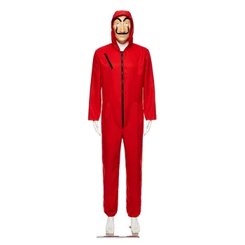 Salvador Dali Movie Costume Money Heist The House of Paper La Casa De Papel Cosplay Halloween Party dali Costumes with Face Mask
Salvador Dali Movie Costume Money Heist The House of Paper La Casa De Papel Cosplay Halloween Party dali Costumes with Face Mask