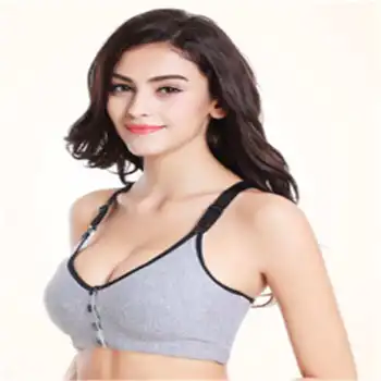 Nursing Bras Thin section of cotton without steel ring pregnant women vest-style underwear the former opening buckle breast bra
Nursing Bras Thin section of cotton without steel ring pregnant women vest-style underwear the former opening buckle breast bra