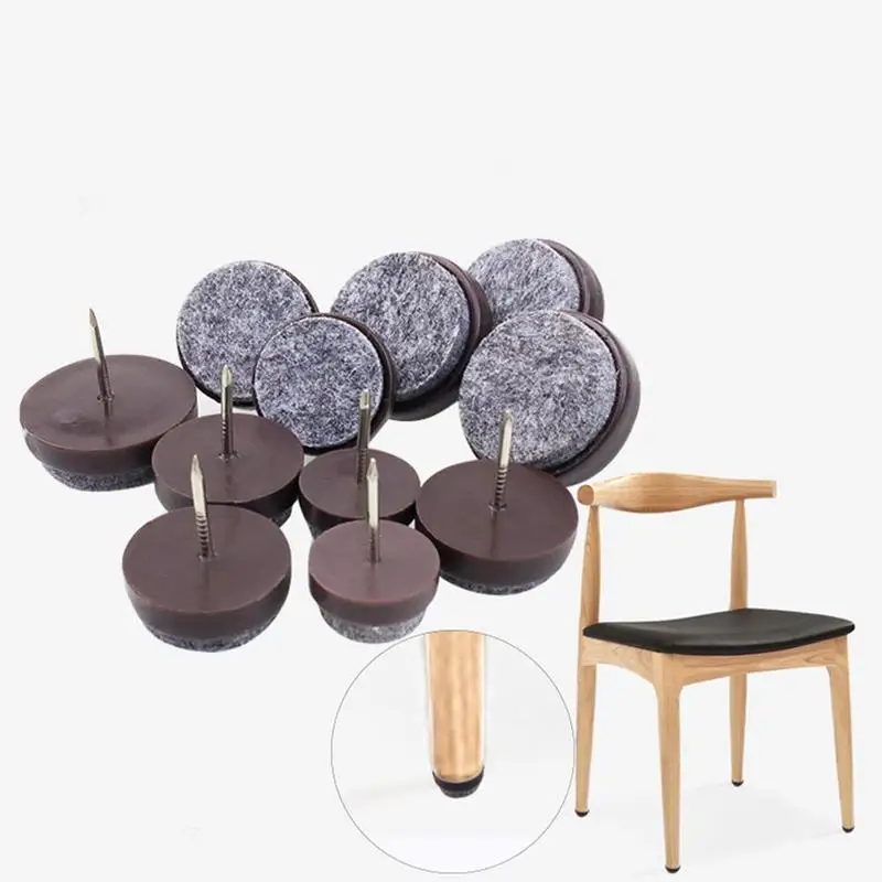 1pc Furniture Floor Nails Floor Anti Scratch Felt Pads Sofa Anti