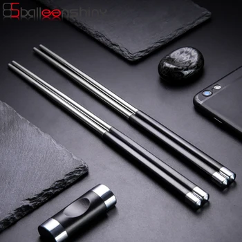 BalleenShiny Stainless Steel Long Chopsticks Anti-slip Kitchen Tableware for Rice Sushi Beef Exquisite Hotel Restaurant Tools
BalleenShiny Stainless Steel Long Chopsticks Anti-slip Kitchen Tableware for Rice Sushi Beef Exquisite Hotel Restaurant Tools