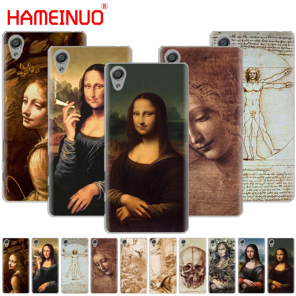 

HAMEINUO Mona Lisa by Leonardo da Vinci Cover Case for sony xperia C6 XA1 XA2 XA ULTRA X XP L1 L2 X XZ1 compact XR/XZ PREMIUM