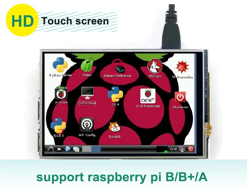 3 5 дюймовый 480*320 сенсорный экран Raspberry Pi сопротивление ЖК дисплей модуль TFT с