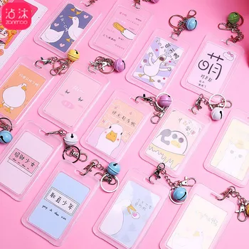 1PCS Plastic Cute Cartoon ID Bus Card Pass Holder Keyring Key Chain Case Wallet Pouch Badge Holder For School Office Company
1PCS Plastic Cute Cartoon ID Bus Card Pass Holder Keyring Key Chain Case Wallet Pouch Badge Holder For School Office Company