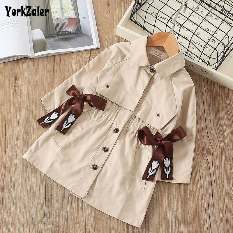Yorkzaler Spring Autumn Kids Jacket For Girls Long Sleeve Waist Lapel Collar Girl Princess Jacket Casual Children Clothes 24M-6T
Yorkzaler Spring Autumn Kids Jacket For Girls Long Sleeve Waist Lapel Collar Girl Princess Jacket Casual Children Clothes 24M-6T