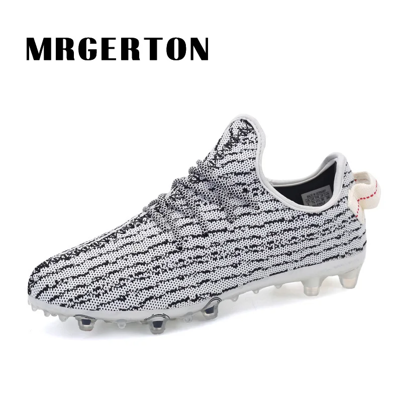Image Soccer Shoes For Men High Quality Cleats Turf Football Soccer Shoes Outdoor Lawn Sneakers Trainers Football Boots 0