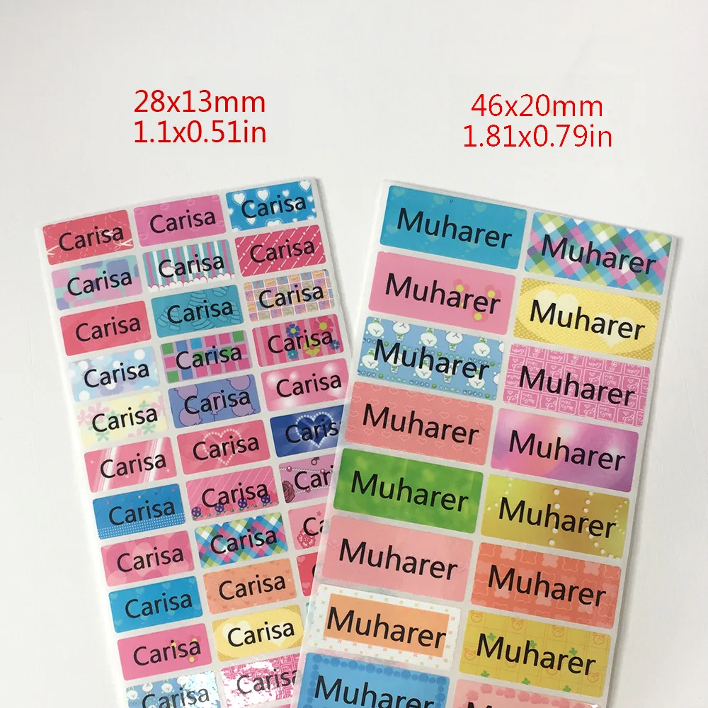 Fashion Multi Color Personal Name Stickers Custom School Label Water Proof Stationery Tags Decal Sticker For Girl Scrapbook
Fashion Multi Color Personal Name Stickers Custom School Label Water Proof Stationery Tags Decal Sticker For Girl Scrapbook