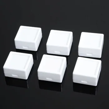 De Bijoux 20pcs Earring Studs,Jewelry Trinket Plastic Display Box Showcase Tray,CZ Gem Box Party Gift Box 1.57x1.57"
De Bijoux 20pcs Earring Studs,Jewelry Trinket Plastic Display Box Showcase Tray,CZ Gem Box Party Gift Box 1.57x1.57"