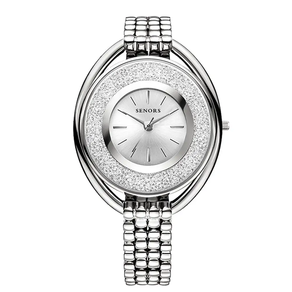 Fashion Elegant Women Metal Band Waterproof Analog Quartz Wrist Watch Jewelry
Fashion Elegant Women Metal Band Waterproof Analog Quartz Wrist Watch Jewelry