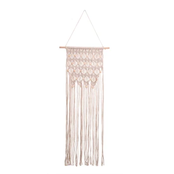 Hand-Woven Cotton Thread Tapestry Ornaments Backdrop NEW Bohemian Style Wall Hanging Retro Wedding Backdrop Home Decor 100*32cm
Hand-Woven Cotton Thread Tapestry Ornaments Backdrop NEW Bohemian Style Wall Hanging Retro Wedding Backdrop Home Decor 100*32cm
