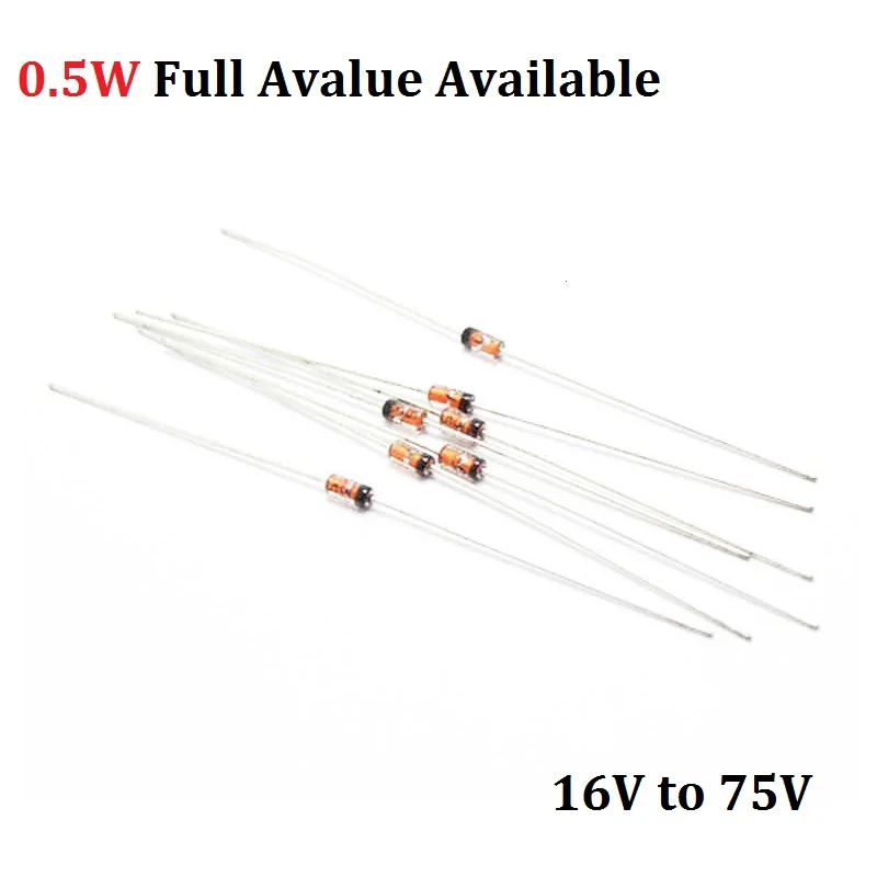 100pcs BZX55C30V/33V/36V/39V/43V/47V/51V/56V/62V/68V/75V/15V/16V/18V/20V/22V/24V/27V . BZX55C/18/20/22/V 1/2W Zener diode DO-35
100pcs BZX55C30V/33V/36V/39V/43V/47V/51V/56V/62V/68V/75V/15V/16V/18V/20V/22V/24V/27V . BZX55C/18/20/22/V 1/2W Zener diode DO-35