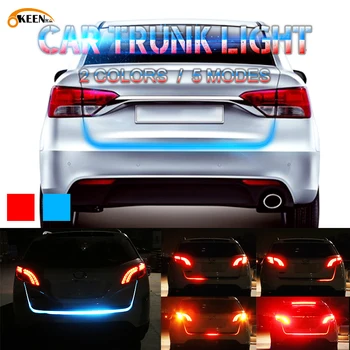 OKEEN car-styling Red Blue car tailgate strip LED trunk strip light bar dynamic following Turn Signal strip 12V Waterproof
OKEEN car-styling Red Blue car tailgate strip LED trunk strip light bar dynamic following Turn Signal strip 12V Waterproof