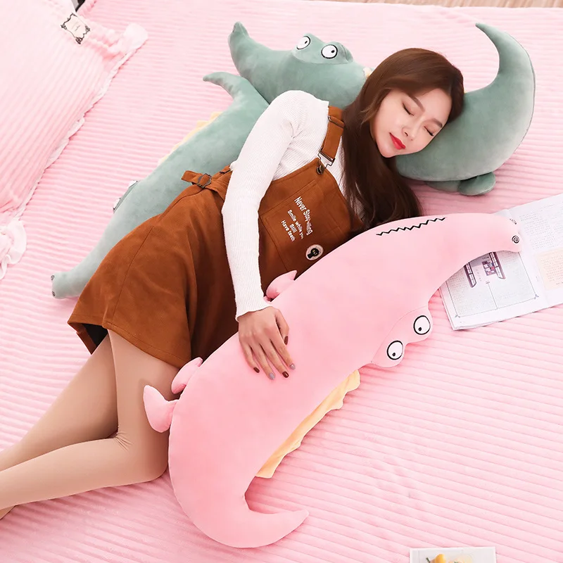 2019 New Very comfortable Pillow Crocodile Plush Toys Stuffed Soft Animals Plush Cushion Doll Home Decoration Gift for Children 
2019 New Very comfortable Pillow Crocodile Plush Toys Stuffed Soft Animals Plush Cushion Doll Home Decoration Gift for Children