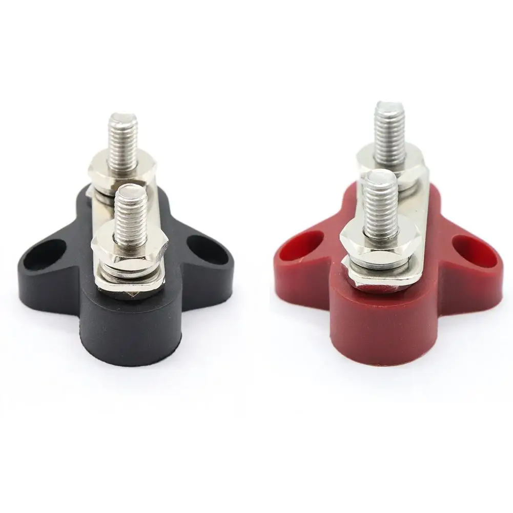 Dual Heavy-Duty Terminal Studs Bus Bar Terminal M6 Heavy-Duty Terminal Studs With Connecting Link Universal For Car Boat Caravan
Dual Heavy-Duty Terminal Studs Bus Bar Terminal M6 Heavy-Duty Terminal Studs With Connecting Link Universal For Car Boat Caravan