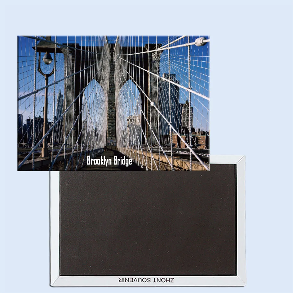 Brooklyn Bridge, New York City, New York, Refrigerator magnet, Tourist souvenirs, Home creative ornaments 24638
Brooklyn Bridge, New York City, New York, Refrigerator magnet, Tourist souvenirs, Home creative ornaments 24638