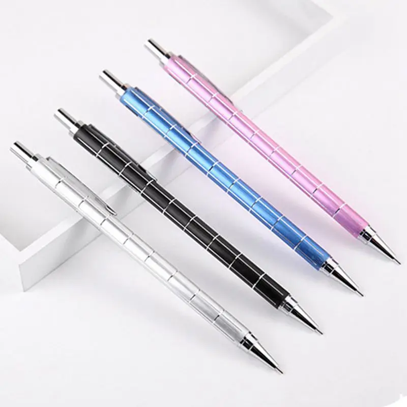 4PCS 0.5mm Metal Mechanical Pencil Press Automatic Pens for Writing Drawing Stationery School Office Supplies
4PCS 0.5mm Metal Mechanical Pencil Press Automatic Pens for Writing Drawing Stationery School Office Supplies