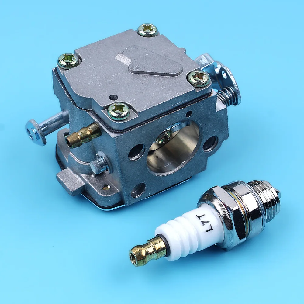 Carburetor Carb w/ L7T Spark Pluge For HUSQVARNA 61 266 268 272 272XP Chainsaw Replacement Spare Parts 503 2803 16
Carburetor Carb w/ L7T Spark Pluge For HUSQVARNA 61 266 268 272 272XP Chainsaw Replacement Spare Parts 503 2803 16