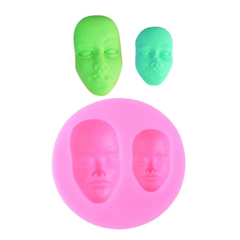 Silicone Mold DIY Face Creative Fondant Cake Tool Pink Cake Decorating Molds Chocolate Cookies Baking Molds
Silicone Mold DIY Face Creative Fondant Cake Tool Pink Cake Decorating Molds Chocolate Cookies Baking Molds