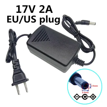 17V2A 17 Volt transformer Power Converter supply Adapter AC to DC 17V 2A Power Supply US EU Plug Switch dc5.5mmx2.5mm/2.1mm
17V2A 17 Volt transformer Power Converter supply Adapter AC to DC 17V 2A Power Supply US EU Plug Switch dc5.5mmx2.5mm/2.1mm