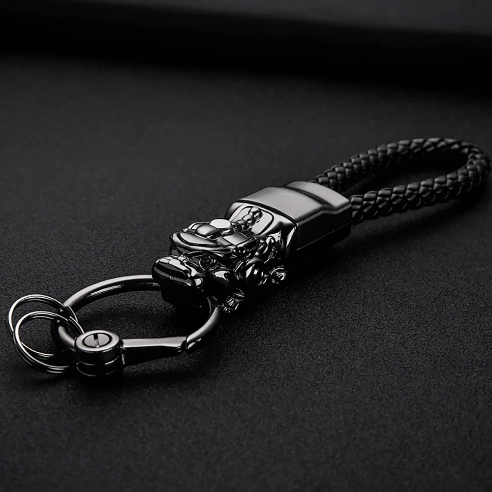 Honest Custom KeyChain Gift For Men Key Chain Holder Chinese Style Best Gift Luxury Jewelry Leather Rope KeyChains Bag Pendant
Honest Custom KeyChain Gift For Men Key Chain Holder Chinese Style Best Gift Luxury Jewelry Leather Rope KeyChains Bag Pendant