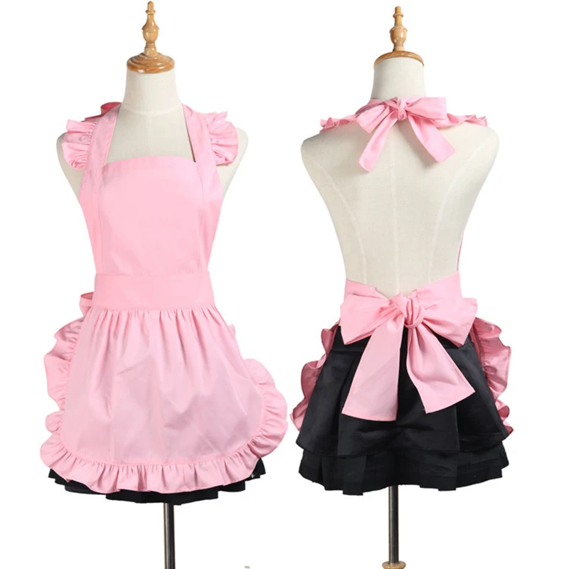 1 Pcs High Quality Cute Cotton Kitchen Cooking Apron Restaurant Waitress Work Apron For Women Cosplay Maid Costume Gift Pinafore
1 Pcs High Quality Cute Cotton Kitchen Cooking Apron Restaurant Waitress Work Apron For Women Cosplay Maid Costume Gift Pinafore