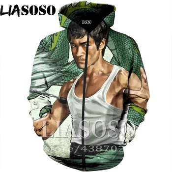 Funny 3D Print Unisex Anime kung fu hip hop Sweatshirt ball Bruce Lee homme Harajuku zipper shirt hoodies rock hoodie new E534
Funny 3D Print Unisex Anime kung fu hip hop Sweatshirt ball Bruce Lee homme Harajuku zipper shirt hoodies rock hoodie new E534