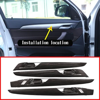4pcs Dark Wood Grain ABS Plastic Car Interior Door Panel Cover Trim For BMW X1 F48 2016-2019 Car Accessories
4pcs Dark Wood Grain ABS Plastic Car Interior Door Panel Cover Trim For BMW X1 F48 2016-2019 Car Accessories