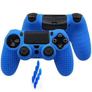 9 in 1 for Dualshock 4 PS4 Slim Pro Controller Studded Skin Preminum Protective Anti-Slip soft Silicone Grip Case Cover
9 in 1 for Dualshock 4 PS4 Slim Pro Controller Studded Skin Preminum Protective Anti-Slip soft Silicone Grip Case Cover