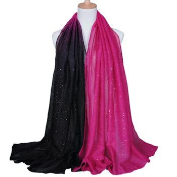 Voile Scarf Soft Gradient Style Wrap Shawl Stole Gradient Ramp Sheer Scarf (18#Rose Red and Black)
Voile Scarf Soft Gradient Style Wrap Shawl Stole Gradient Ramp Sheer Scarf (18#Rose Red and Black)