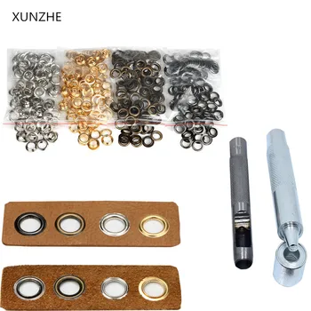 XUNZHE DIY materials 3.5mm 50pcs + Eye tool grommets rivets but buttonholes multicolored buckle laces eye metal hole eyelet tool
XUNZHE DIY materials 3.5mm 50pcs + Eye tool grommets rivets but buttonholes multicolored buckle laces eye metal hole eyelet tool