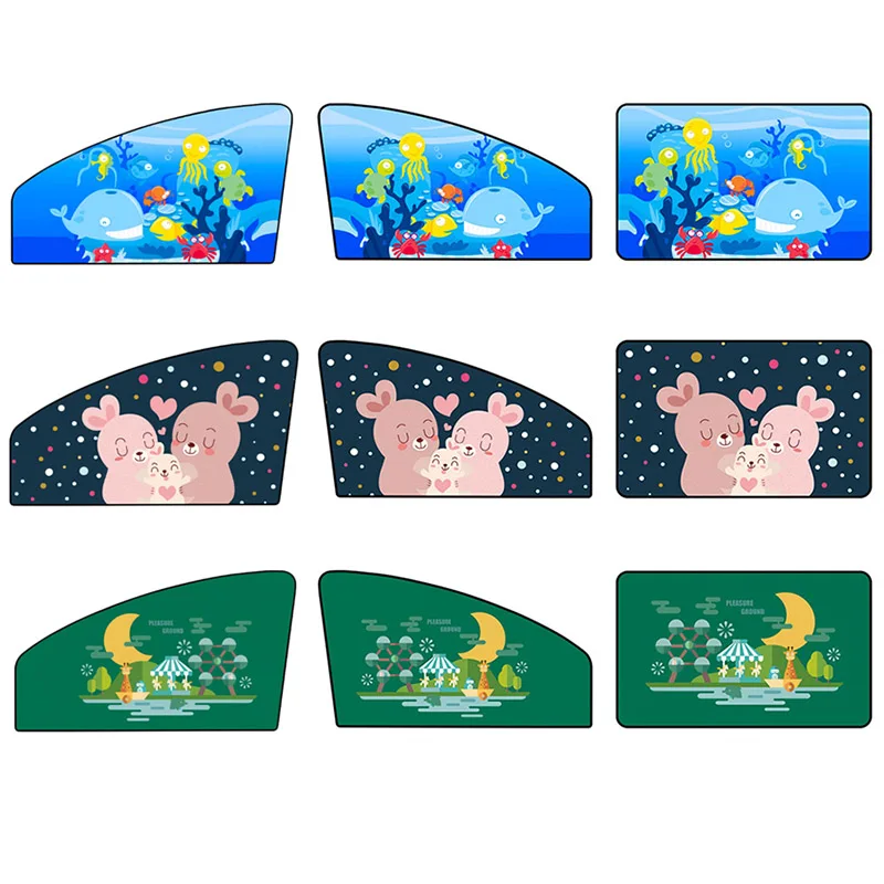 Universal Car Sun Shade Magnetic Curtain Cartoon Children Protector Window Sunshade Cover Curtain Blinds Cover Sun Shade
Universal Car Sun Shade Magnetic Curtain Cartoon Children Protector Window Sunshade Cover Curtain Blinds Cover Sun Shade