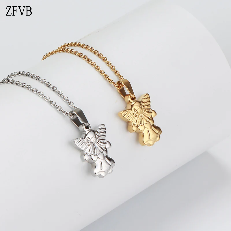 ZFVB Trendy Cute Piggy Necklaces Pendant Women 316L Stainless Steel Gold color Lovely Chokers Pendants Necklace Jewelry Bijoux
ZFVB Trendy Cute Piggy Necklaces Pendant Women 316L Stainless Steel Gold color Lovely Chokers Pendants Necklace Jewelry Bijoux