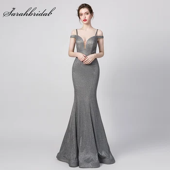 Robe De Soiree Mermaid Evening Dresses Actual Image V Neck Women Prom Party Gowns Real Photos Sexy Sequin New Arrivals WT5261
Robe De Soiree Mermaid Evening Dresses Actual Image V Neck Women Prom Party Gowns Real Photos Sexy Sequin New Arrivals WT5261