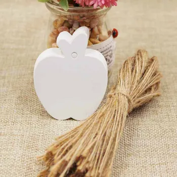 zerongE jewelry Blank apple Shape Craft Paper gift Hang Tag Wedding Party Label Gift decorative card tag 500pcs +500 hemp string
zerongE jewelry Blank apple Shape Craft Paper gift Hang Tag Wedding Party Label Gift decorative card tag 500pcs +500 hemp string