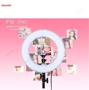 LED Ring Photography Lamp soft Light LED Ring lamp selfie Beauty light makeup soft light photography lamp 14 inch CD50 T07Y
LED Ring Photography Lamp soft Light LED Ring lamp selfie Beauty light makeup soft light photography lamp 14 inch CD50 T07Y