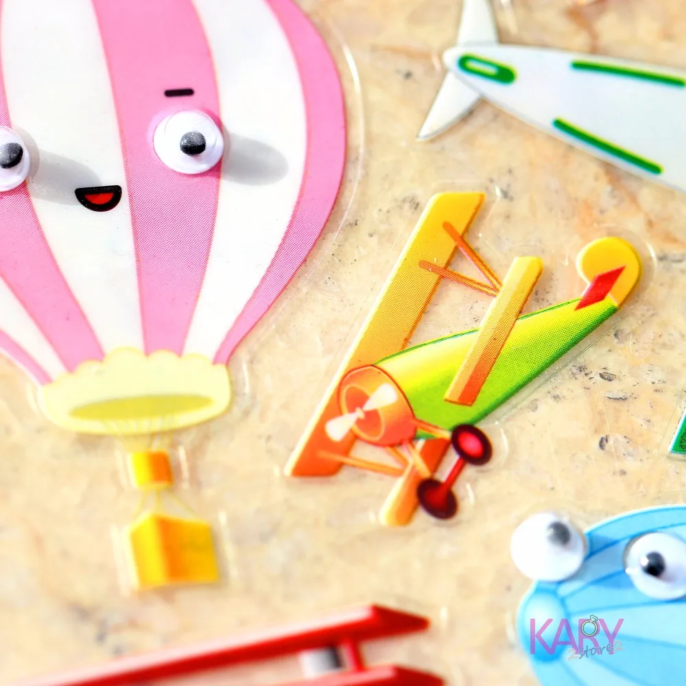 Airplanes Balloons Helicopters Cute Googly Eyes Scrapbooking Stickers High Quality Special Emoji Reward Kids Toys For Children
Airplanes Balloons Helicopters Cute Googly Eyes Scrapbooking Stickers High Quality Special Emoji Reward Kids Toys For Children