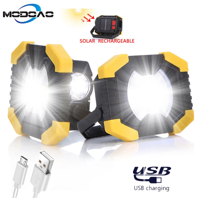 Portable Work Light Battery Solar energy Light Tent Lantern USB Rechargeable Searchlight For Hunting Camping Latern
Portable Work Light Battery Solar energy Light Tent Lantern USB Rechargeable Searchlight For Hunting Camping Latern
