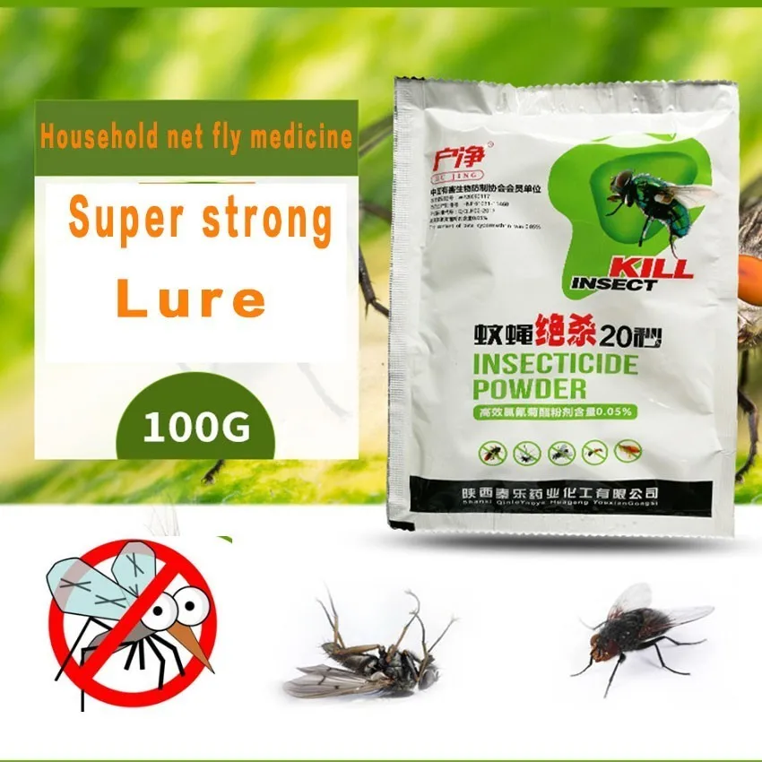 New Family Farm Dedicated Powder Flies Killing Bait Insecticide Repellent Russian Flies Killer Insect Repeller Trap Pest Control
New Family Farm Dedicated Powder Flies Killing Bait Insecticide Repellent Russian Flies Killer Insect Repeller Trap Pest Control