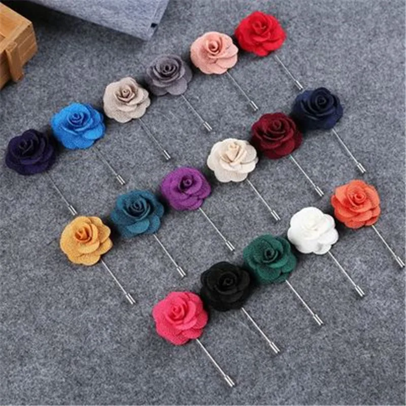 17 COLOR Wedding Silk Boutonniere Groom Brooch Buttonholes Groomsman Best Man Pin Hand Flowers Accessories Prom
17 COLOR Wedding Silk Boutonniere Groom Brooch Buttonholes Groomsman Best Man Pin Hand Flowers Accessories Prom