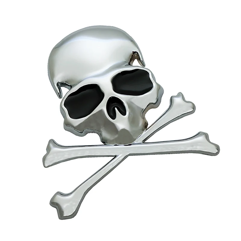 7.2x6CM 3D Metal Skull Skeleton Crossbones Car Motorcycle Sticker Truck Label Emblem Badge Car Styling Decoration Accessories
7.2x6CM 3D Metal Skull Skeleton Crossbones Car Motorcycle Sticker Truck Label Emblem Badge Car Styling Decoration Accessories
