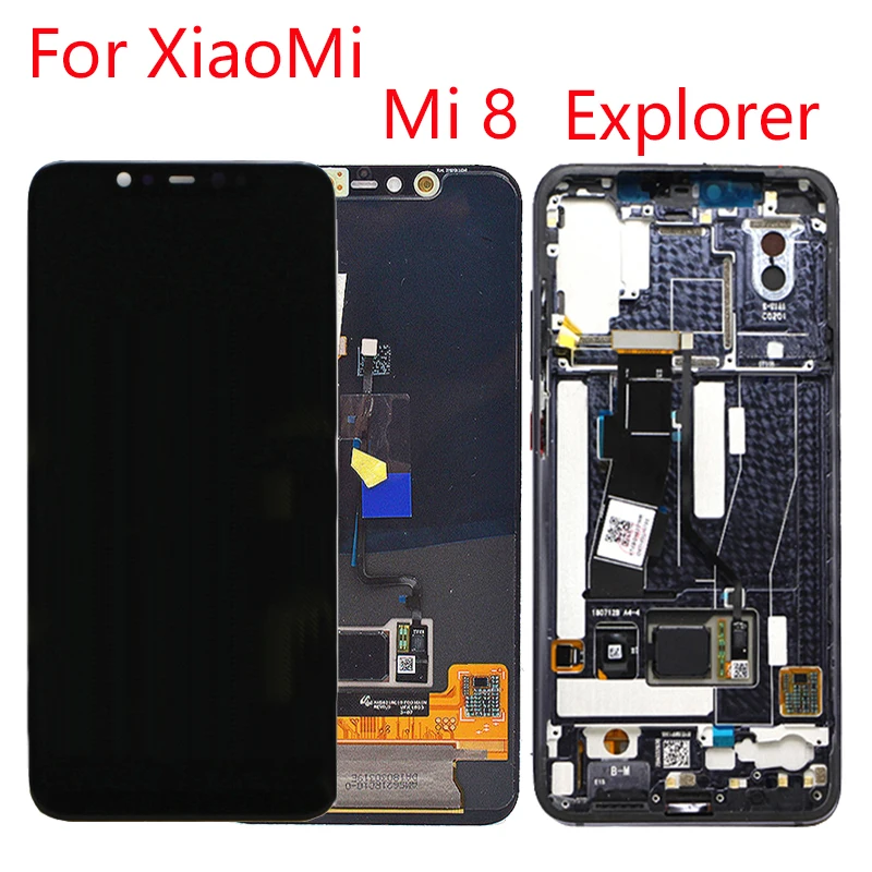 Original For XiaoMi Mi 8 LCD Display With Frame Touch Screen Mi 8 Explorer Display Fingerprint Edition Digitizer Assembly
Original For XiaoMi Mi 8 LCD Display With Frame Touch Screen Mi 8 Explorer Display Fingerprint Edition Digitizer Assembly