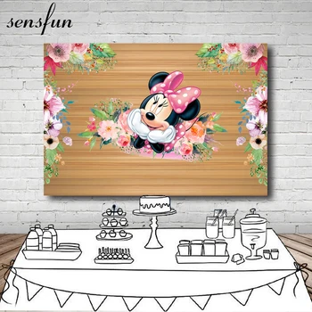 Sensfun Flower Pink Minnie Photography Backdrop For Birthday Party Wood Backgrounds For Photo Studio 7x5FT Vinyl
Sensfun Flower Pink Minnie Photography Backdrop For Birthday Party Wood Backgrounds For Photo Studio 7x5FT Vinyl