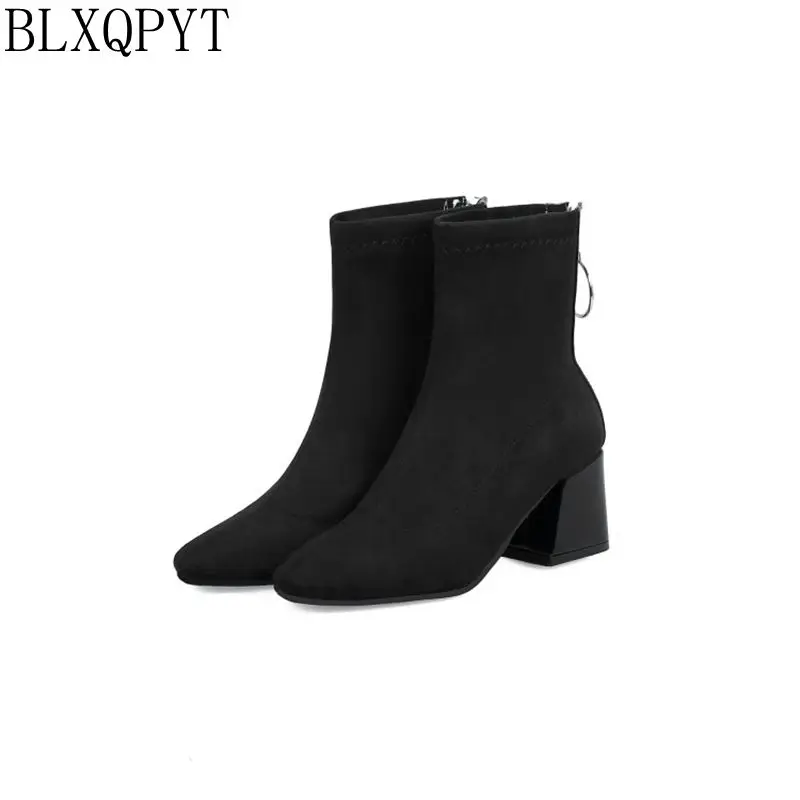 BLXQPYT Women Boots Autumn High Heels Ankle Boots Square Toe Martin Boots Zip Winter Wedding Shoes Big Small Size 32 - 48 H9
BLXQPYT Women Boots Autumn High Heels Ankle Boots Square Toe Martin Boots Zip Winter Wedding Shoes Big Small Size 32 - 48 H9