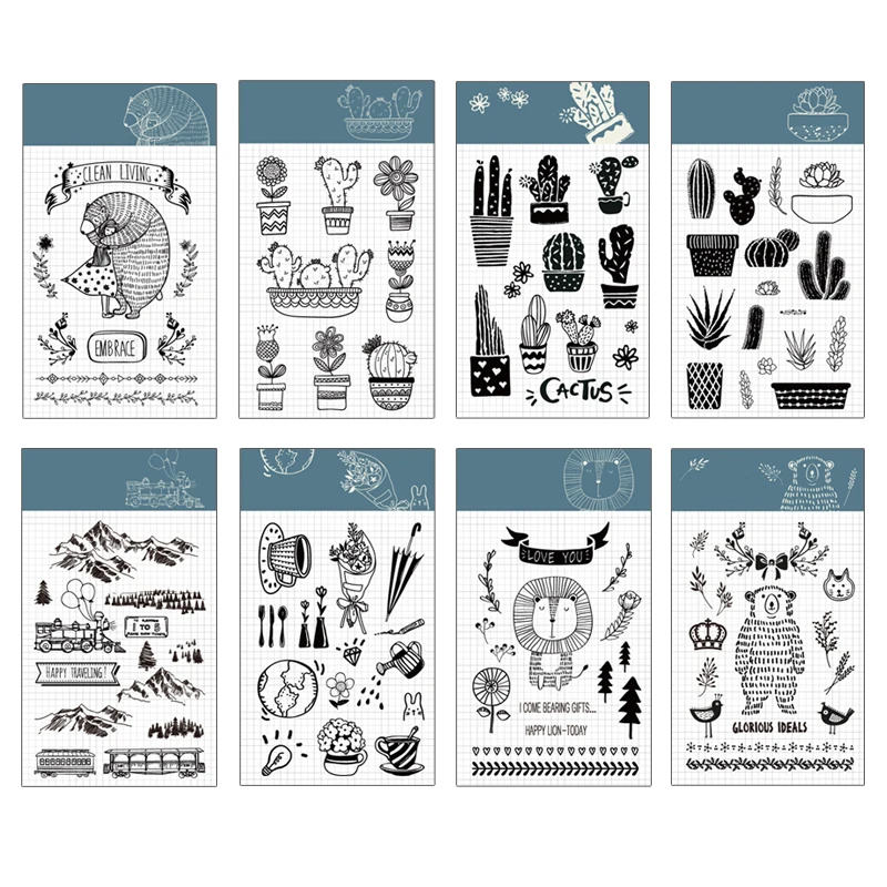 cute animal bear stamps for scrapbooking forest travel stmaps card making supplies
cute animal bear stamps for scrapbooking forest travel stmaps card making supplies