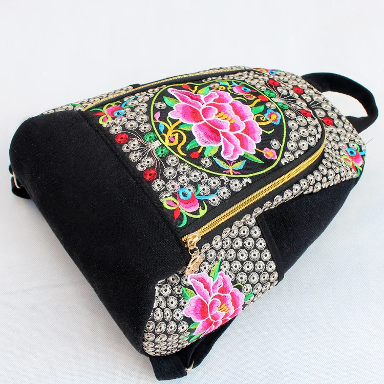 Grand sac à dos motif ethnique classe Grand sac à dos motif ethnique classe