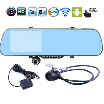 for android WIFI GPS navigation 5 Inch Rearview Mirror Special Car DVR 1080P Full HD Dual Lens Camera touch screen
for android WIFI GPS navigation 5 Inch Rearview Mirror Special Car DVR 1080P Full HD Dual Lens Camera touch screen